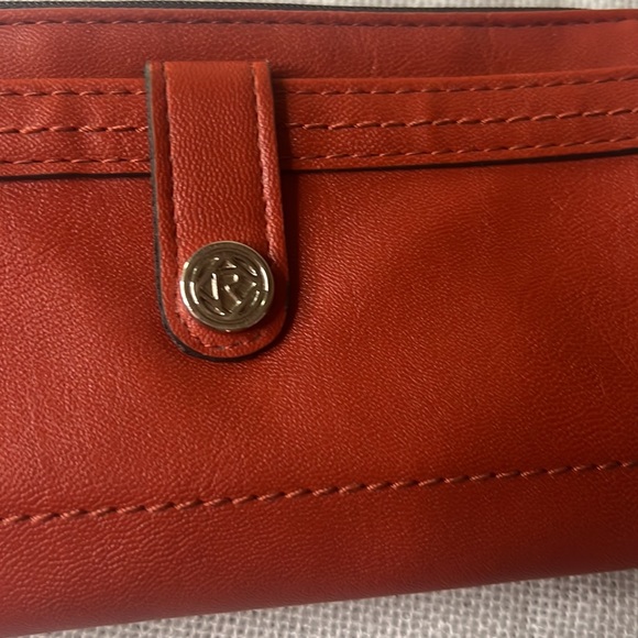 Rust color wallet NWOT - Picture 2 of 3